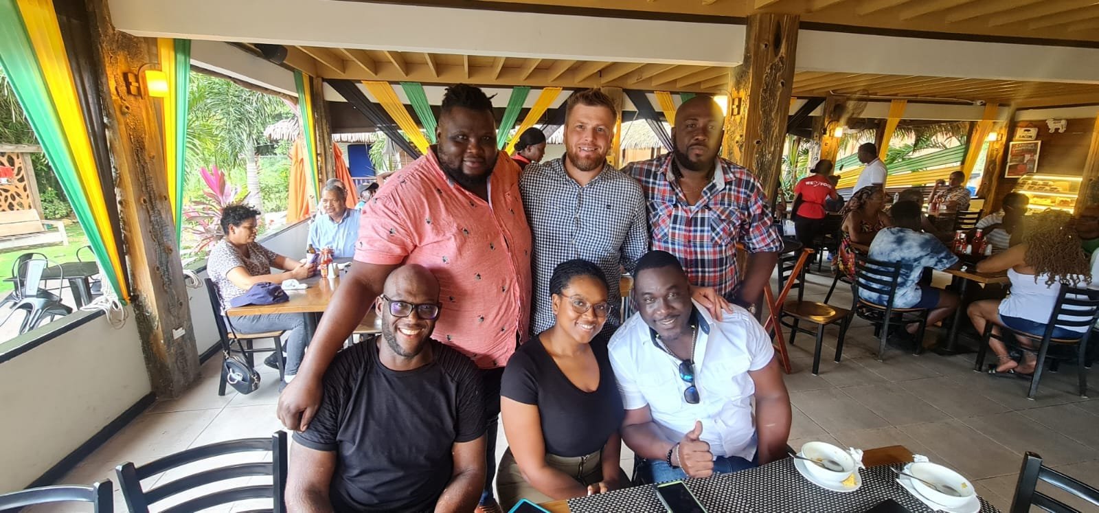 Violet Palmer with city planners and development consultants during a project meeting